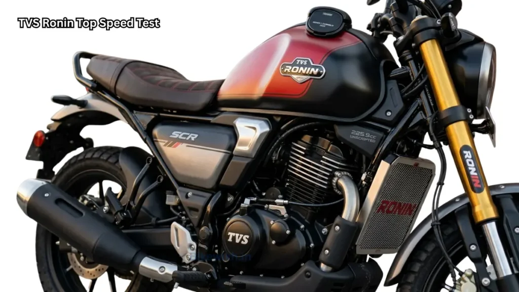 TVS Ronin Top Speed Test