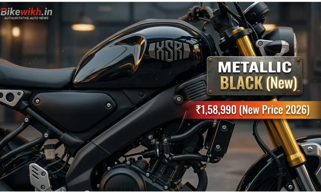 Yamaha XSR155 Metallic Black