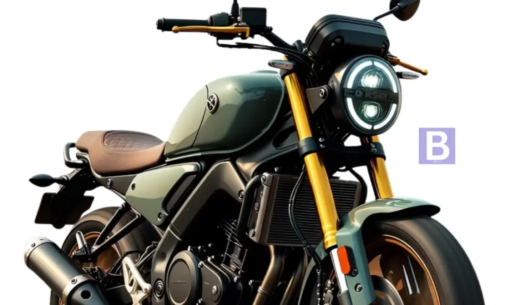 Yamaha XSR155 Greyish Green Metallic