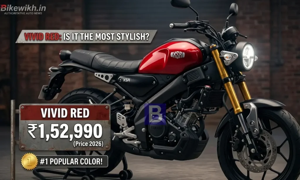 Yamaha XSR155 Vivid Red