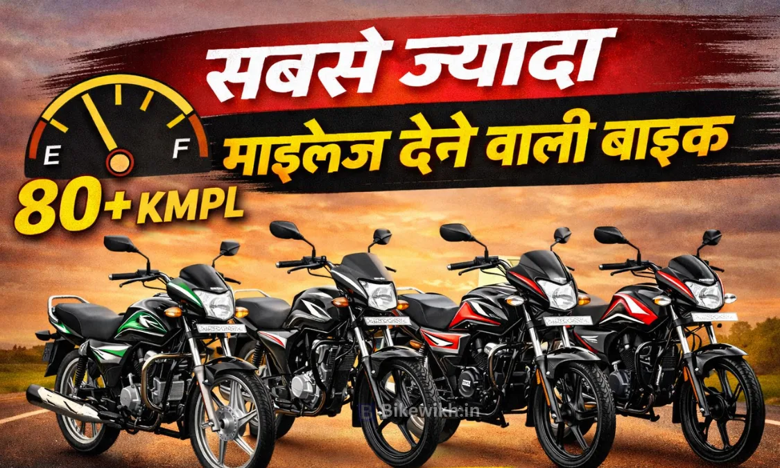 Best Mileage Bikes in India 2026