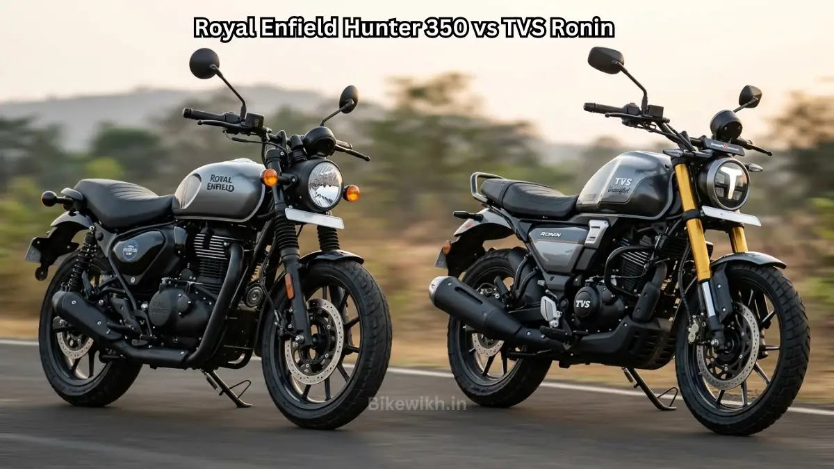 Royal Enfield Hunter 350 vs TVS Ronin