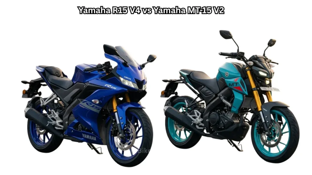 Yamaha R15 V4 vs Yamaha MT-15 V2