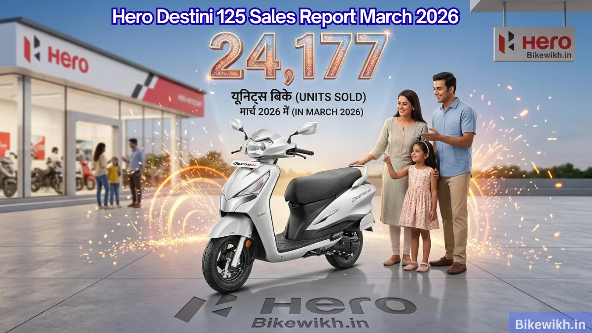 Hero Destini 125 Sales Report March