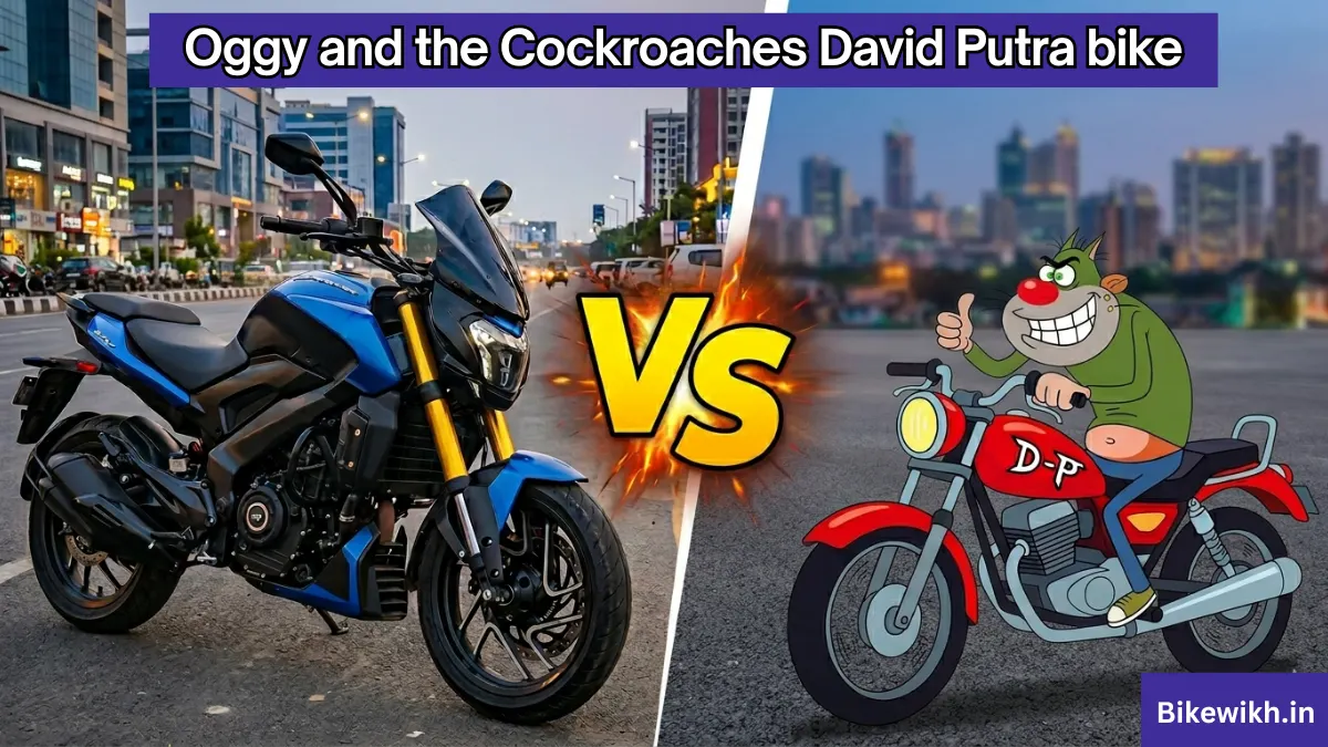 Oggy and the Cockroaches David Putra bike