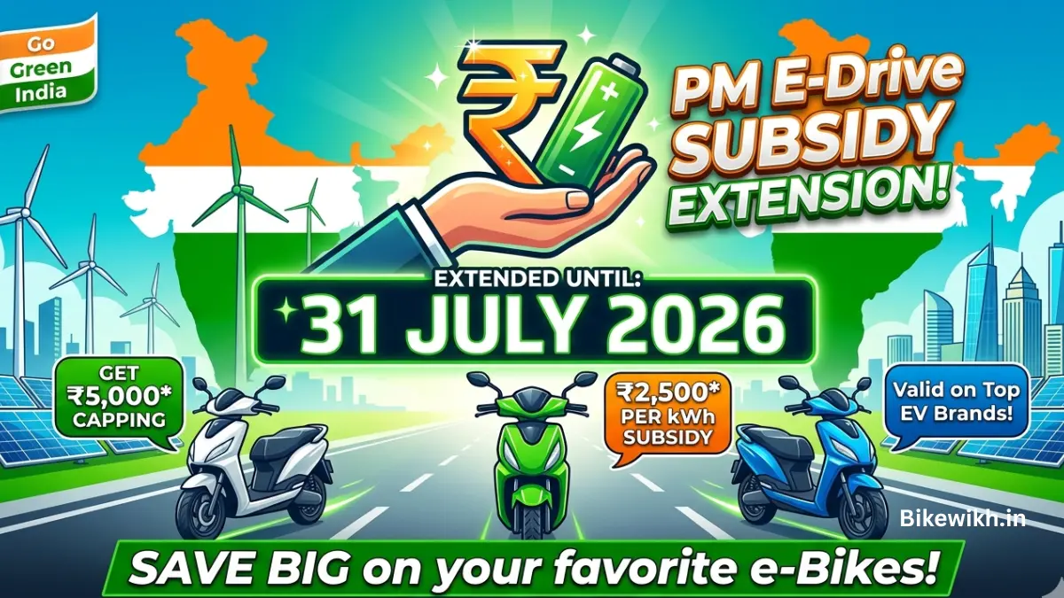 PM E-Drive Subsidy Extension 2026