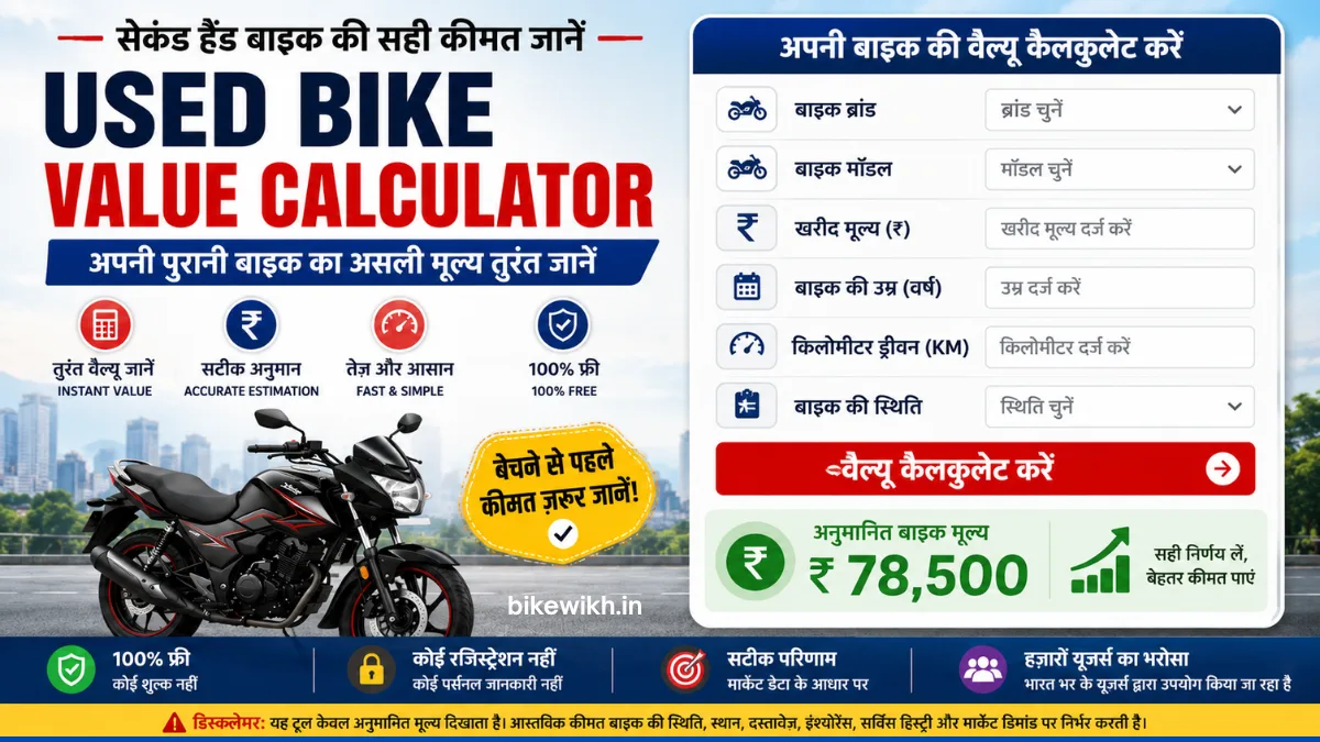 Used Bike Value Calculator