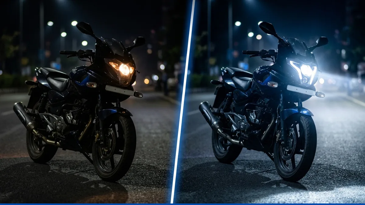 Bajaj Pulsar 220F Gets LED Upgrade