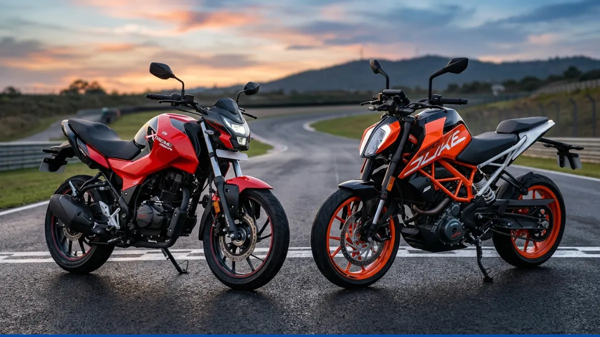 Hero Xtreme 250R vs KTM Duke 250