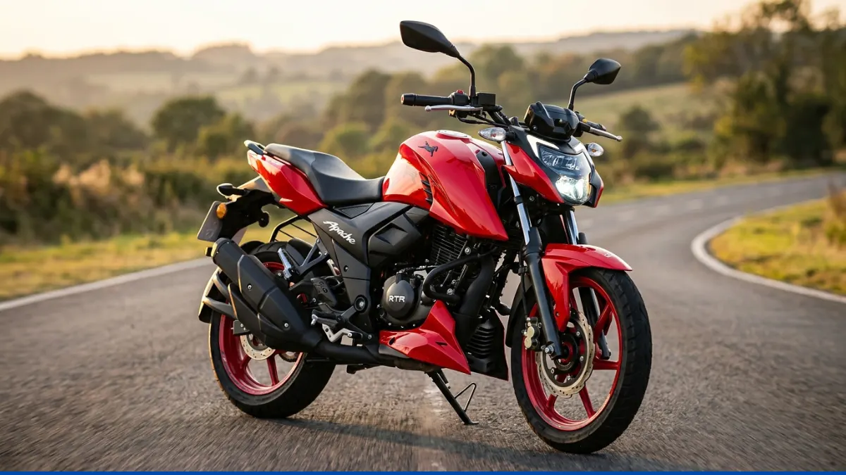 New TVS Apache RTR 160 4V