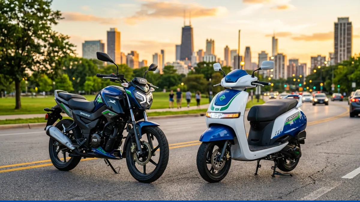 TVS CNG Bike & Scooter
