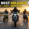 Top 5 Mileage Bikes Under 1.5 Lakh in india