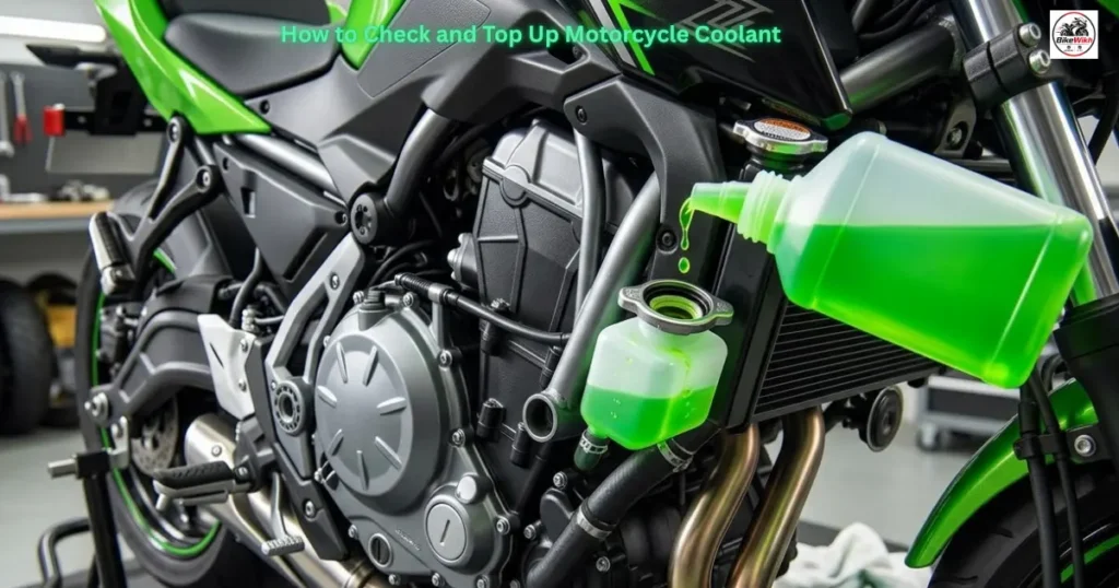 How to Check and Top Up Motorcycle Coolant