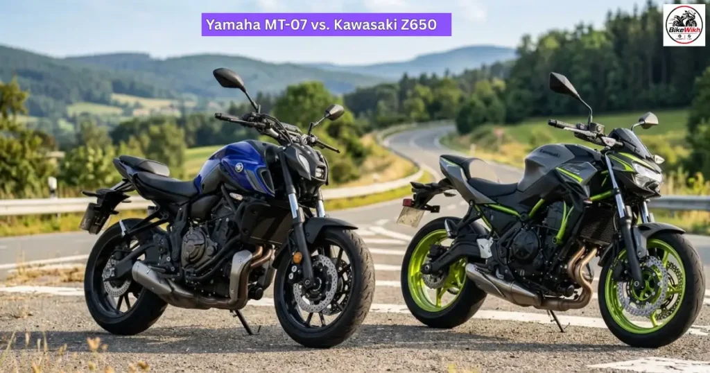 Yamaha MT-07 vs. Kawasaki Z650